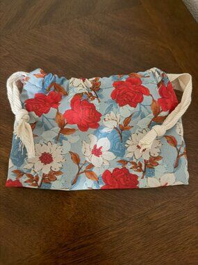 Indian Handmade silk drawstring bag